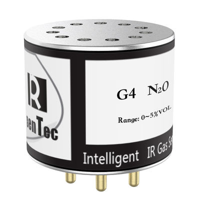 YJJ G4-N2O Sensor infrarrojo de gases de óxido nitroso Detector de fugas de concentración