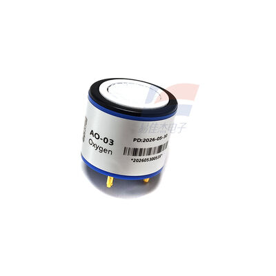 Sensor de oxígeno AO-03 con velocidad de respuesta rápida y precisión para detectores/alarmas de oxígeno portátiles y analizadores de calidad del aire