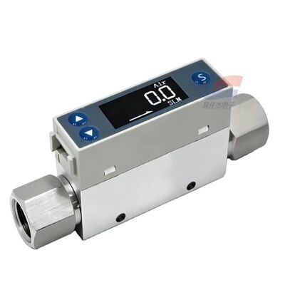 Sensor de flujo másico térmico MEMS YJJ TC5200-01-L010-A-C6-P3 0-10sccm G1/8 para laboratorio