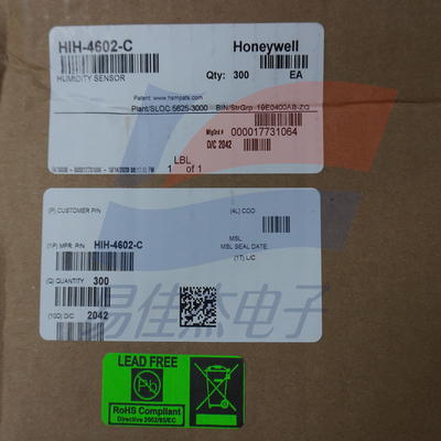 Sensor de humedad con termistor integrado HIH-4602-C Temperatura para refrigeración