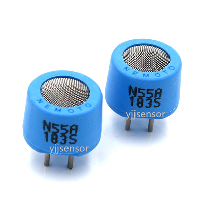 NAP-55A N55A es un pequeño sensor de gas de combustión catalítico de baja potencia para alarmas de gas inflamables y alarmas de gas combustibles y equipos portátiles de detección de fugas de gas Este sensor es sensible al alcohol