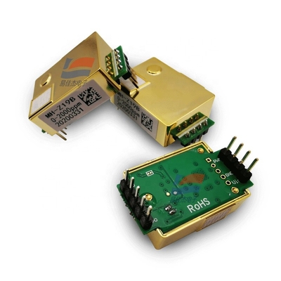 Salida del sensor PWM del gas del dióxido de carbono de MH-Z19B, módulo PIN Connected Analog del sensor del CO2 de NDIR