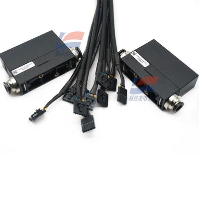 Sensor de flujo médico de aire de FS4008-20-O8-CV-C fácil instalar el metro de flujo