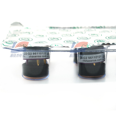Sensor de gas de oxígeno O2-G2 Tamaño pequeño 2 años Vida útil 7G Peso
