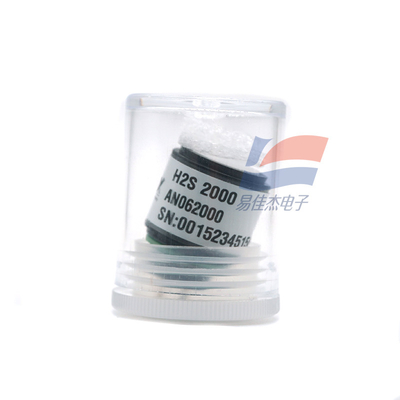Sensor de gas de sensibilidad H2S 2000 para 0-2000 Ppm Rango de medición 60 25 NA/ppm 10 Ohm Resistente de carga