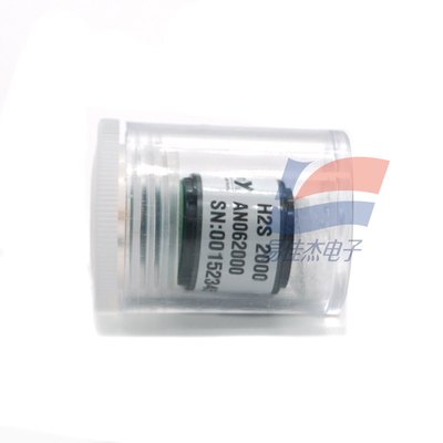 Sensor de gas de sensibilidad H2S 2000 para 0-2000 Ppm Rango de medición 60 25 NA/ppm 10 Ohm Resistente de carga