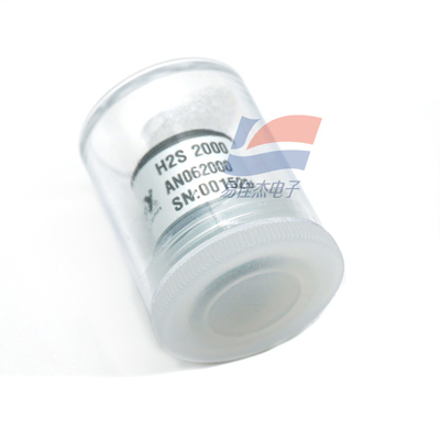 Sensor de gas de sensibilidad H2S 2000 para 0-2000 Ppm Rango de medición 60 25 NA/ppm 10 Ohm Resistente de carga