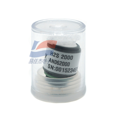 Sensor de gas de sensibilidad H2S 2000 para 0-2000 Ppm Rango de medición 60 25 NA/ppm 10 Ohm Resistente de carga