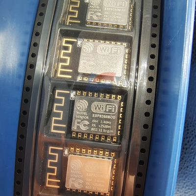 YJJ ESP-12F módulo WIFI ESP8266 Puerto serie a módulo de transmisión transparente inalámbrico WIFI 32Mbit SPI Flash puerto serie