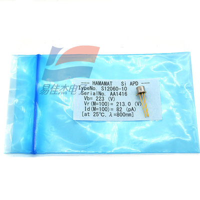 YJJ S12060-10 Silicon APD Coeficiente de baja temperatura para la banda de 800 nm
