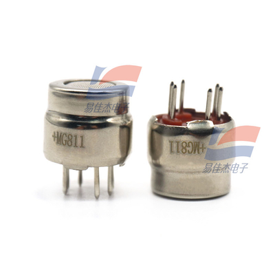 MG811 El sensor de CO2 de electrolitos es un sensor químico de óxido de semiconductor que utiliza el principio de una batería de electrolitos sólidos para detectar CO2