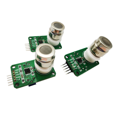 MG811 El sensor de CO2 de electrolitos es un sensor químico de óxido de semiconductor que utiliza el principio de una batería de electrolitos sólidos para detectar CO2