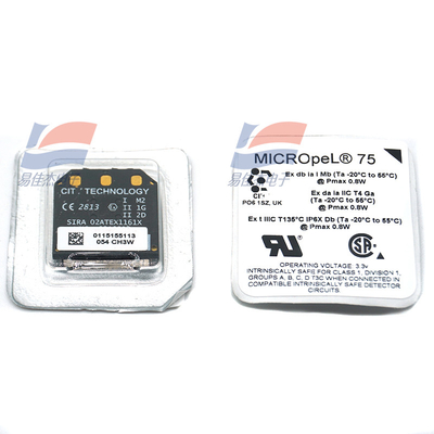Micropel 75c SR-W-M-75C Sensor de gases combustibles Micropel 75c Número de pieza: PM769-000 Aprobaciones ATEX UL y CSA Resiste el ensayo de impacto EN/IEC 60079-0 Efectos de orientación reducida