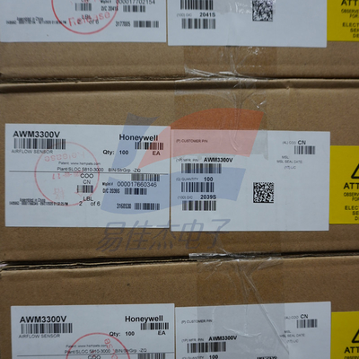 YJJ AWM3300V Sensor de flujo de masa de gas de micro puente para HVAC Concha de silicio 8V Voltagem mínima de suministro