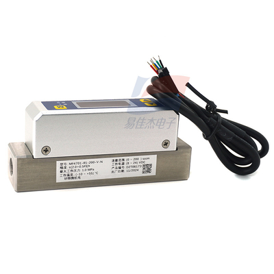 YJJ MF4701-R1-200-V-N Display digital de alta precisión Micro medidor de flujo de masa de gas