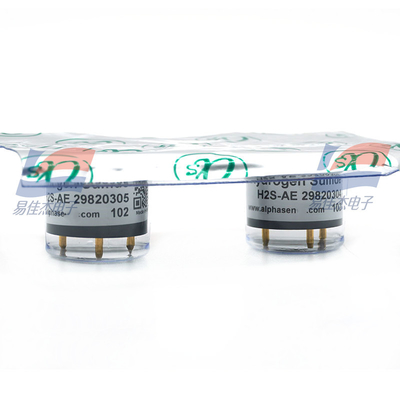 H2S-A1 H2S-AE H2S-AH Sensor electroquímico de gas de sulfuro de hidrógeno Dos años de vida sin filtro para el analizador de gas de sulfuro de hidrógeno