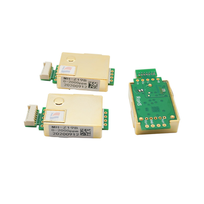 YJJ MH-Z19C Sensor de gases de CO2 para equipos de refrigeración HVAC Características: el sensor de gases de dióxido de carbono MH-Z19C (en lo sucesivo, el sensor) es un pequeño sensor inteligente general