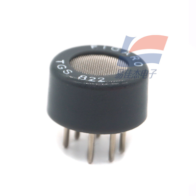 Sensor de gas TGS822 Vapores de disolventes orgánicos (alcohol) Sensor de alta sensibilidad al etanol y otros disolventes orgánicos para detectores de alcohol Fábrica de limpiadores secos Industria de semiconductores