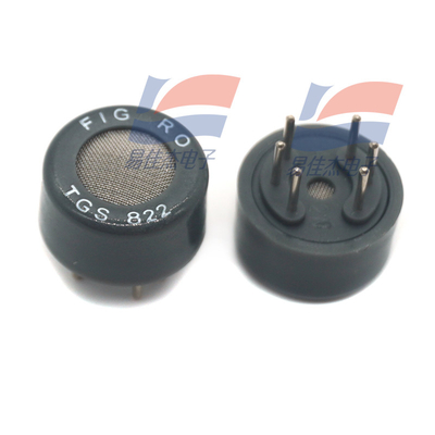 Sensor de gas TGS822 Vapores de disolventes orgánicos (alcohol) Sensor de alta sensibilidad al etanol y otros disolventes orgánicos para detectores de alcohol Fábrica de limpiadores secos Industria de semiconductores