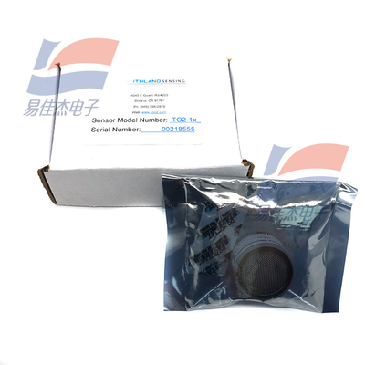 Sensor de oxígeno de gas TO2-1x Trazador de propósito general (PPM) Sensor de oxígeno Sensor de gas electroquímico Medida de 0 a 10 ppm Usado en la mayoría de las aplicaciones industriales