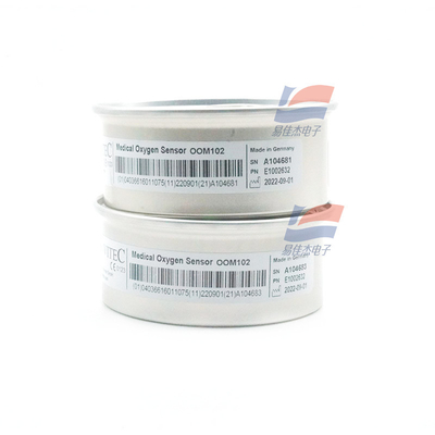 Sensor de gas de oxígeno O2 OOM102 E01-00-0019 para sistemas de anestesia y respiradores