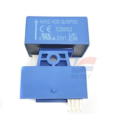El sensor de corriente YJJ HAS400-S/SP50 presenta un efecto Hall de circuito abierto con una corriente nominal de 400A y una precisión del 1%