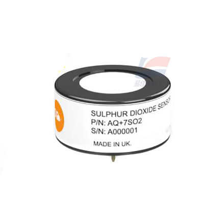 Sensor de dióxido de azufre AQ 7SO2 SO2 400 ± 100 nA / ppm Linealidad lineal de la señal de salida