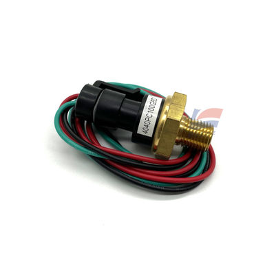 YJJ 4040PC100G5D 0-100psi Sensor de presión de la interfaz del gatillo de acero inoxidable 5VDC Fuente de alimentación -45C a 125C