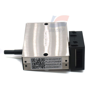PMSX003-N Sensor láser de materia particulada Rango efectivo 0-1000μg/m3 Eficiencia de recuento 50% 0,3μm 98% ≥0,5μm