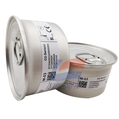 YJJ M-03 M-04 Sensor de oxígeno médico alemán Batería de oxígeno con 6 años de vida útil y salida de 13-17mV