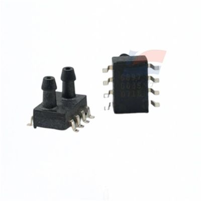 YJJ XGZP190 Sensor barométrico de presión diferencial para la medición de la temperatura media y ambiente del aire 25±1 C MV Ventilador SOP8