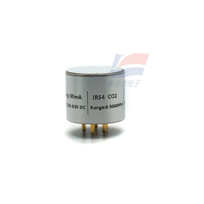 El sensor de gas dióxido de carbono infrarrojo CO2 YJJ IRS4 tiene un rango seleccionable de 0-50%VOL