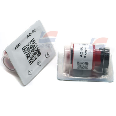 Respuesta rápida y alta precisión Electroquímica de presión parcial AO-02 Sensor de oxígeno para medición de 0-100% de O2 de volumen