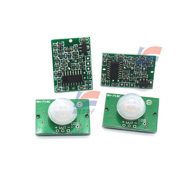YJJ GH-718A/B/C Módulo de sensores de infrarrojos humanos termoluminiscentes en miniatura