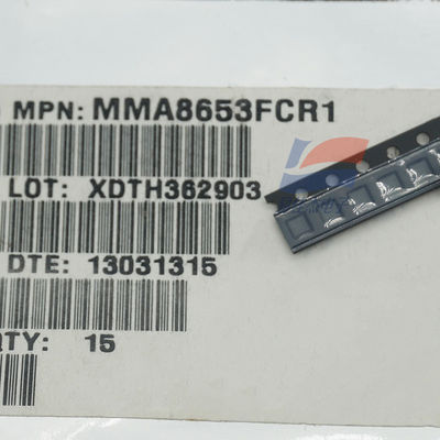 MMA8653FCR1 Acelerómetro micro-mecánico capacitivo de tres ejes de bajo consumo lanzado