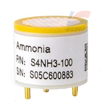 YJJ S4-NH3 S4NH3-100 Sensor electroquímico de amoníaco para la detección de amoníaco en el ambiente atmosférico