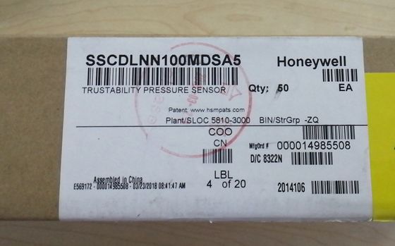 YJJ SSCDLNN100MDSA5 Detector de humo Temperatura presión y caudal Sensor de presión 10Kpa