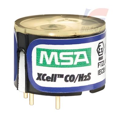 YJJ 10121213 MSA XCell CO/H₂S LC Two-in-One Low Concentration Gas Sensor for Oil Gas Industry