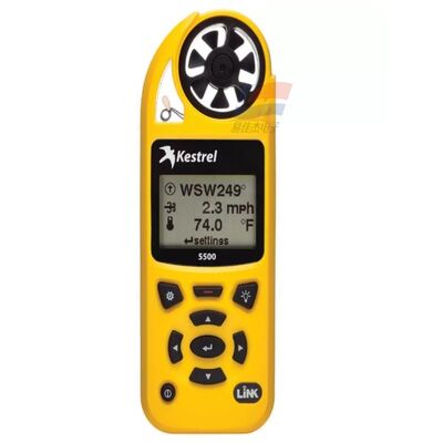 YJJ Kestrel 5500 Medidor de tiempo de mano NK5500 Anemómetro portátil Kestrel 5500 Enlace