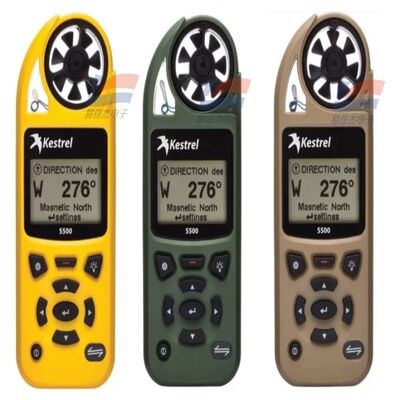 YJJ Kestrel 5500 Medidor de tiempo de mano NK5500 Anemómetro portátil Kestrel 5500 Enlace