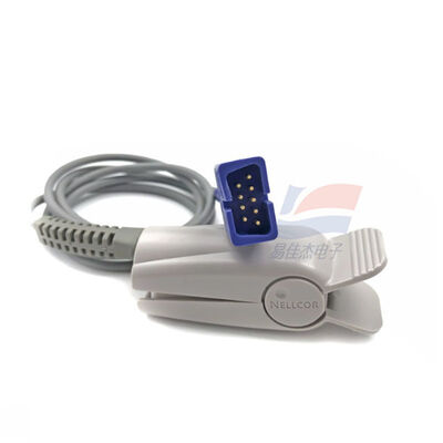 Sensor de SpO2 reutilizable DS100A para adultos con conector DB9 de 9 pines