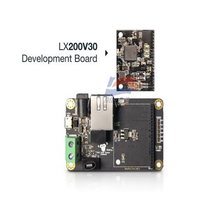 YJJ WisLink PLC LX200V30 Módulo de comunicación de línea eléctrica (PLC) de placa de evaluación para redes híbridas PLC + LoRa