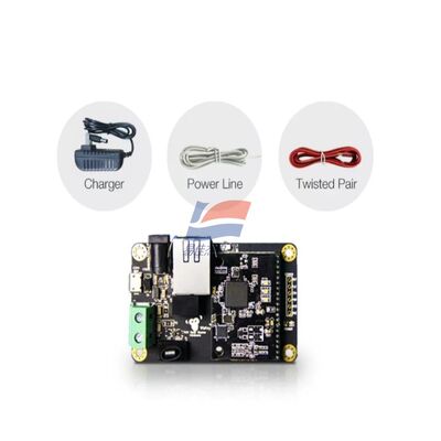 YJJ WisLink PLC LX200V30 Módulo de comunicación de línea eléctrica (PLC) de placa de evaluación para redes híbridas PLC + LoRa
