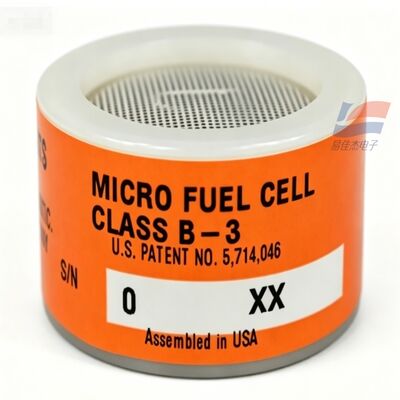 YJJ C06689-B3 CLASE B-3 Sensor de oxígeno 0-100% de O2 Célula electroquímica de oxígeno que analiza los gases de escape de las calderas de combustión térmica