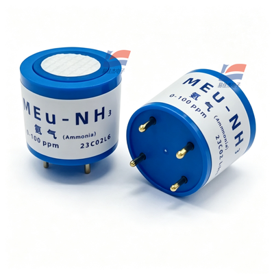 Sensor de gas de amoníaco electroquímico YJJ MEu-NH3 NH3 0-100PPM para reemplazo de detector de gas industrial agrícola