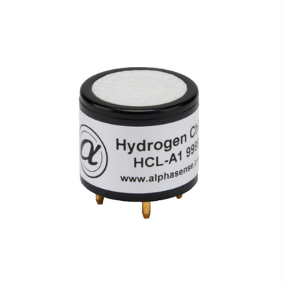 Sensor de gas de cloruro de hidrógeno electroquímico HCL-A1 para detectar concentraciones traza e industriales de gas de cloruro de hidrógeno