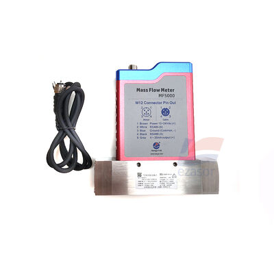 MF5012-N4F-E-3-300-15-AB-D-A MEMS Thermal Gas Mass Flow Meter LCD Local Display Screen