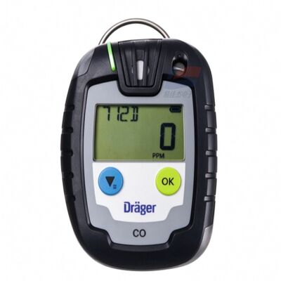 YJJ Pac 6000 Single Gas Detector CO H2S SO2 O2 Personal Gas Monitor IP68