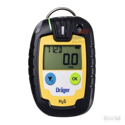 YJJ Pac 6000 Single Gas Detector CO H2S SO2 O2 Personal Gas Monitor IP68