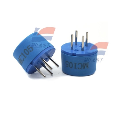 MC105 Sensor de gas catalizador inflamable adopta el principio de combustión catalítica y sus dos brazos de puente eléctrico consta de un elemento de prueba y un elemento de compensación